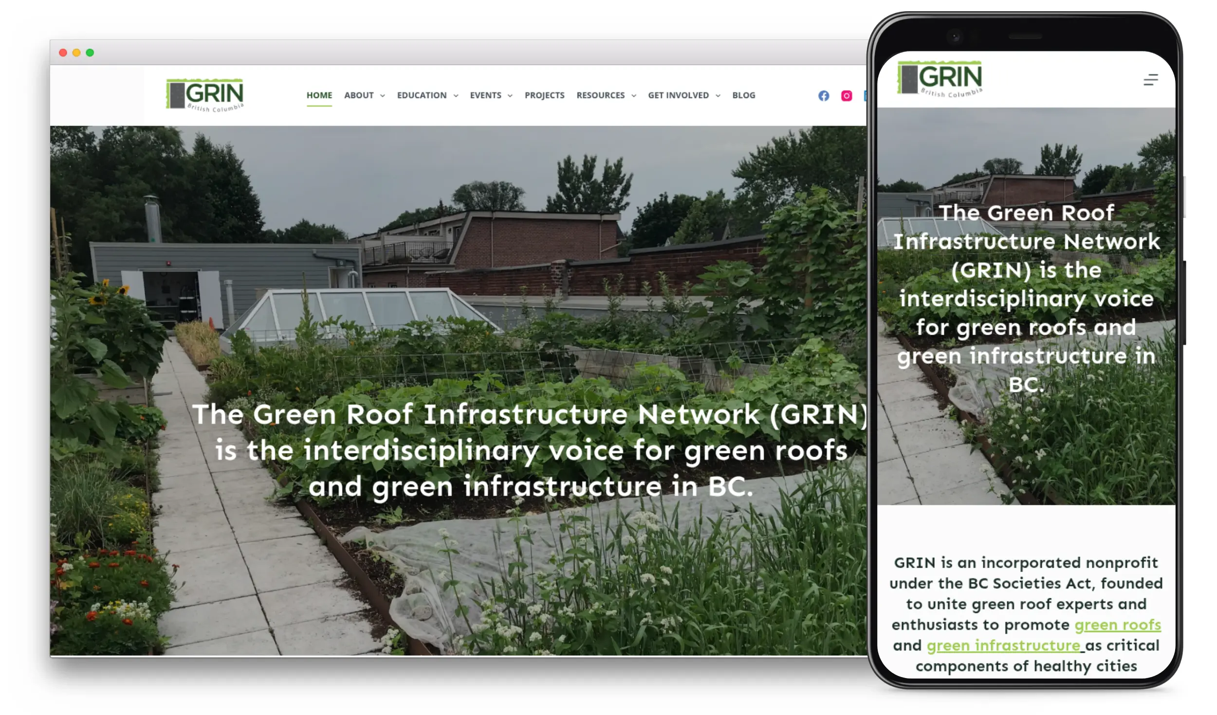 GRIN BC website