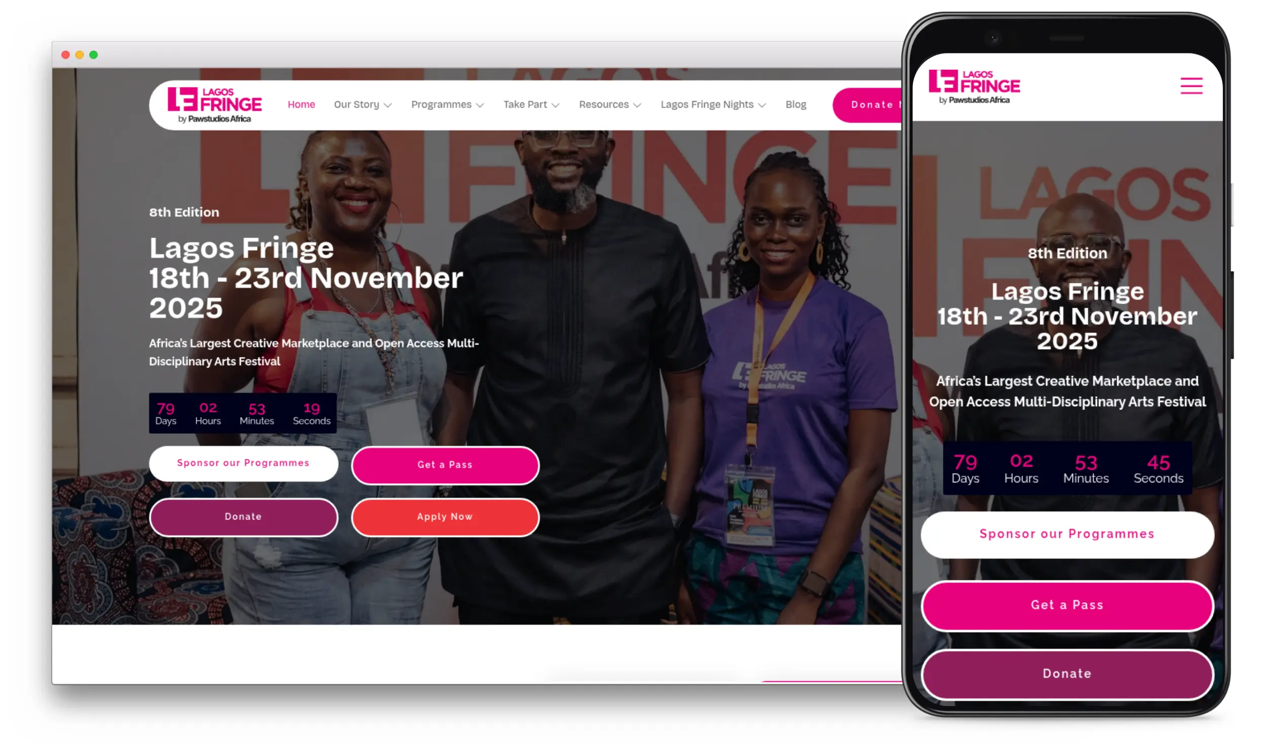 lagos fringe website