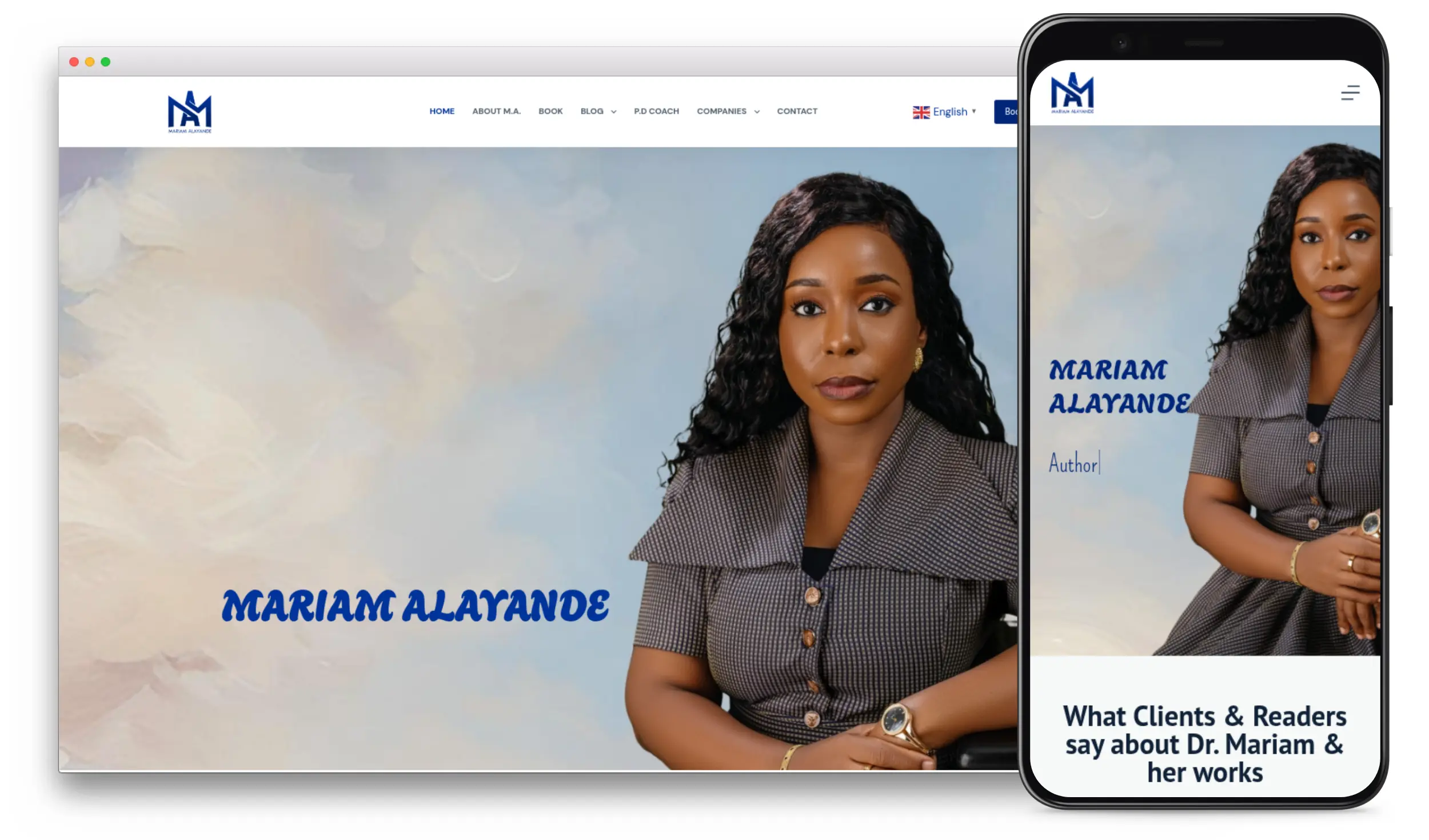 mariam alayande website