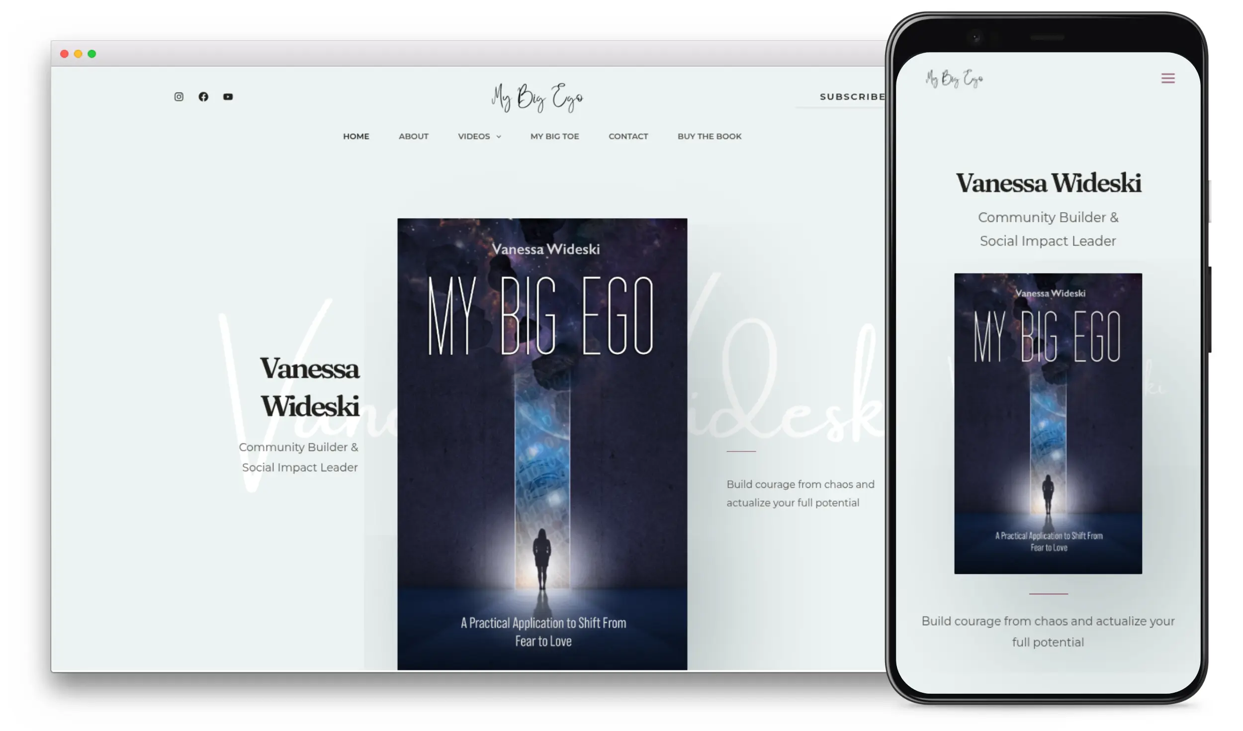 my big ego website