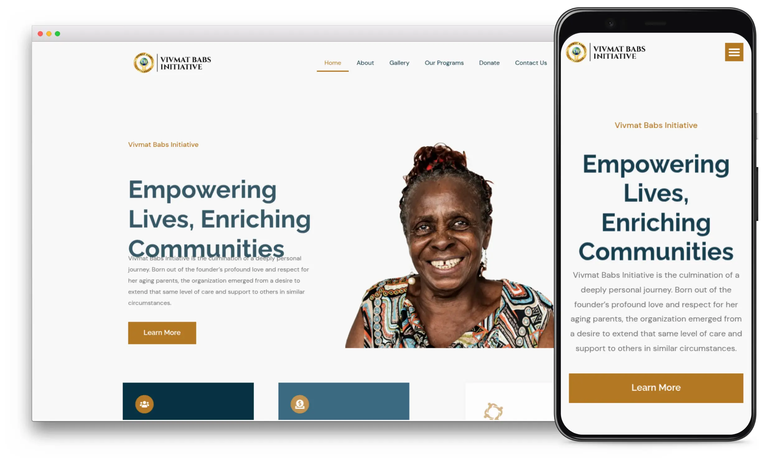 Vivmat Babs Initiative website